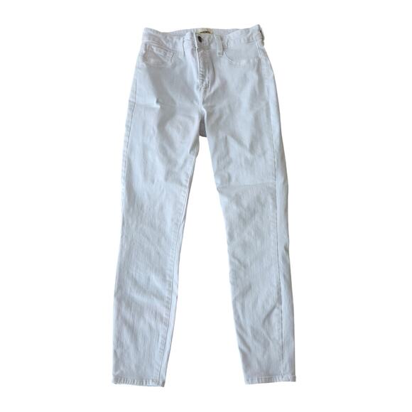 L'Agence Margot High Rise Skinny White Jeans Size 28 EUC - Picture 1 of 8